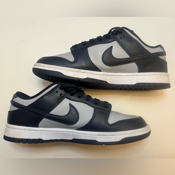 Nike Dunk Low Georgetown Navy & Gray Men 9